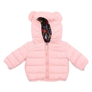Moschino Light Pink Quilted Baby Jacket